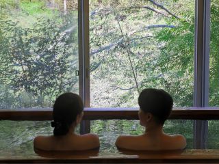 ふたりきりのプライベート湯をたっぷり堪能