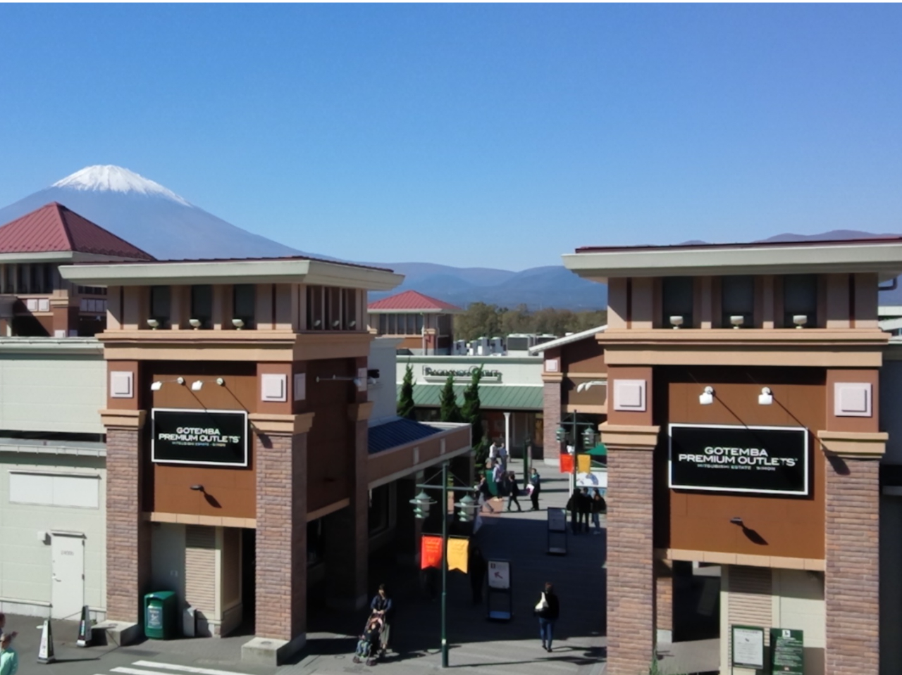 Gotemba Outlet with over 200 shops