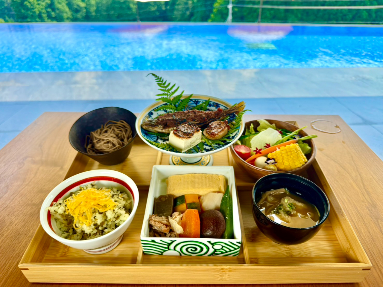 南阿蘇産食材を使用した大阿蘇御膳