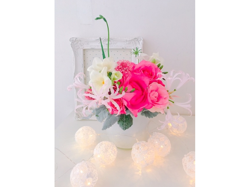 【フラワーアレンジメント】風水と生花のアレンジメント体験レッスン♪《女性にオスス...