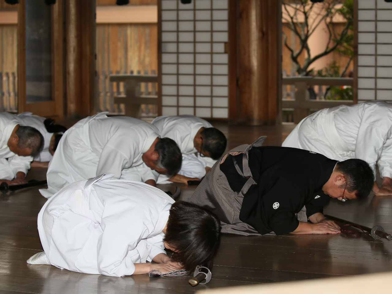 礼節を重んじる、美しき日本武道“居合道”