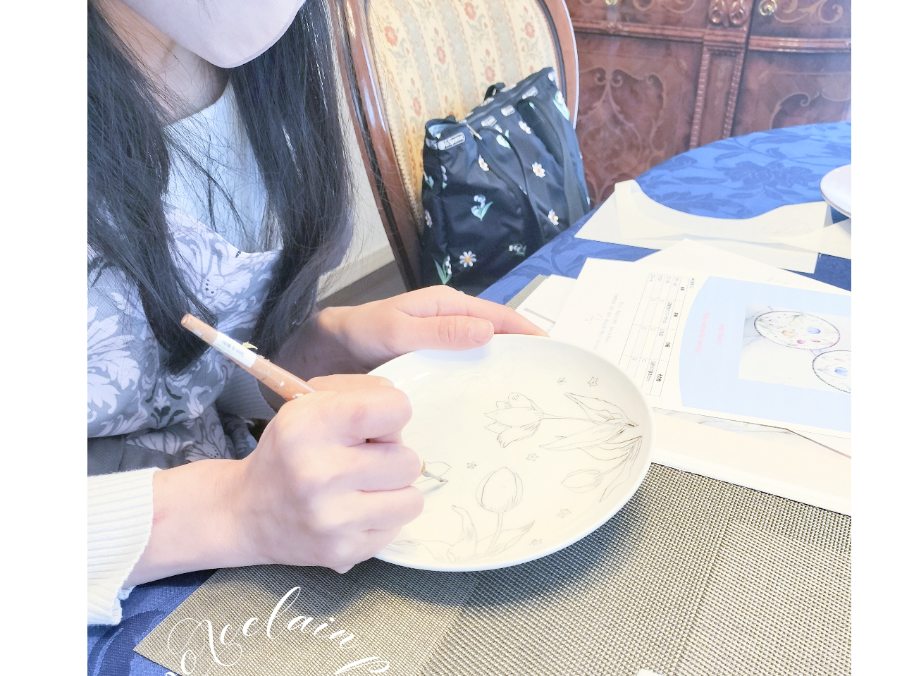 生徒様制作中の様子