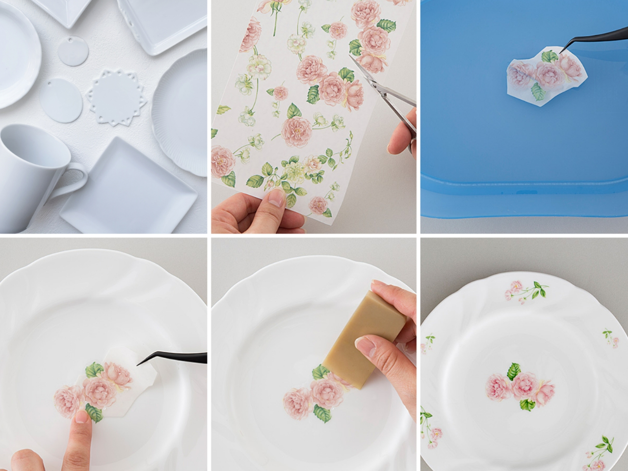簡単に楽しく可愛いお皿を作ることができます。