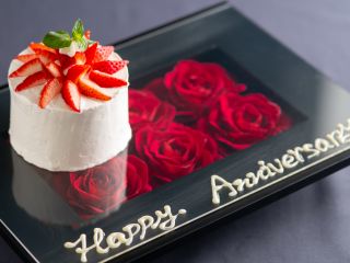 メッセージを添えたケーキで大切な日をお祝い♪