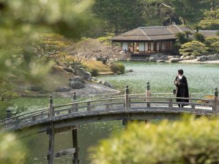 栗林公園で必ず訪れて欲しい偃月橋(えんげつきょう)