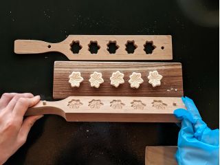 和三盆型抜き完成!