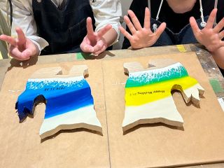 体験中の写真、ムービーを無料でお渡しします♪