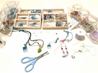 オリジナルのアクセサリーが作れる♪