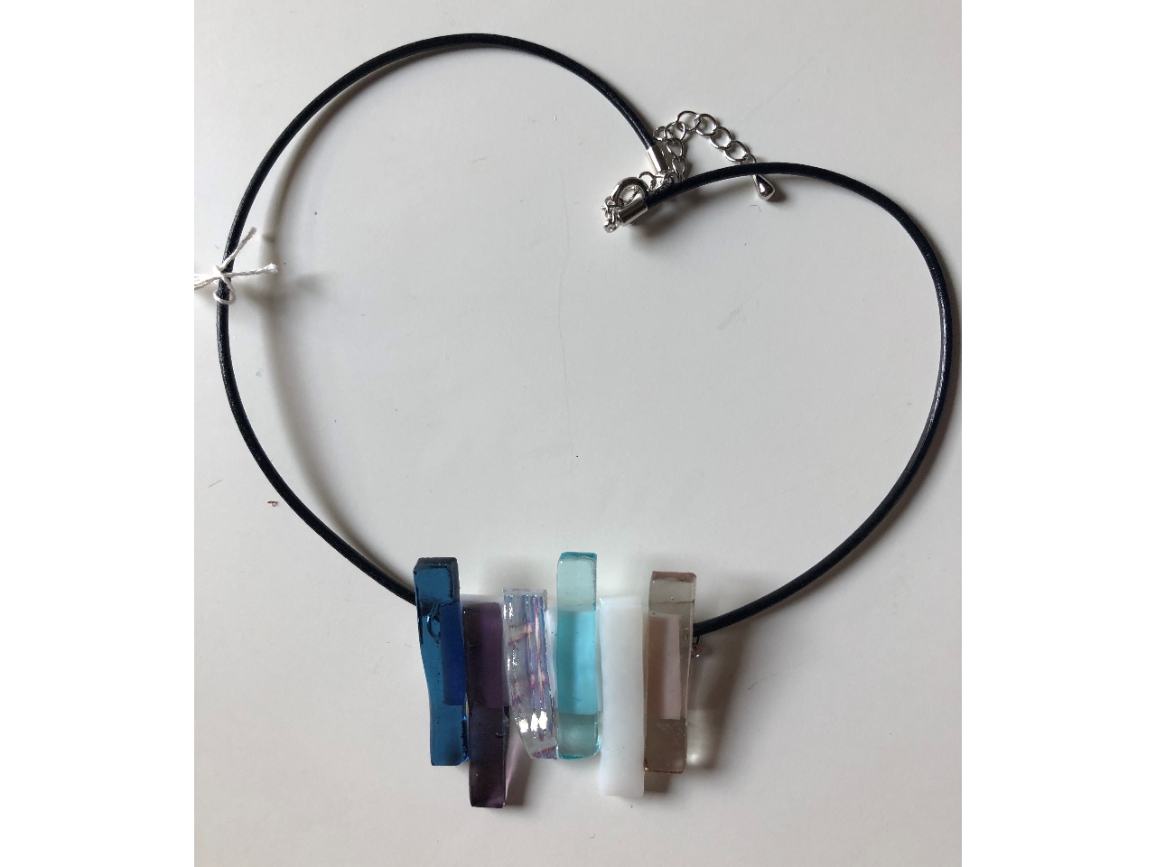 『希望を乗せて』 ガラスアクセ ブローチ