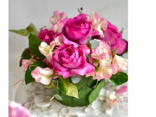 ラウンドアレンジ。香りも楽しんでください!