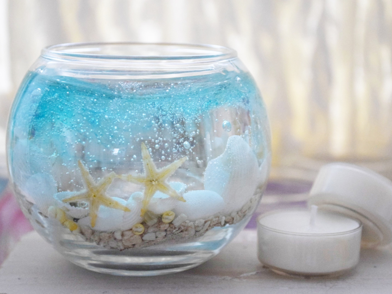 ジェルマリンランタン・〜ライトブルー〜