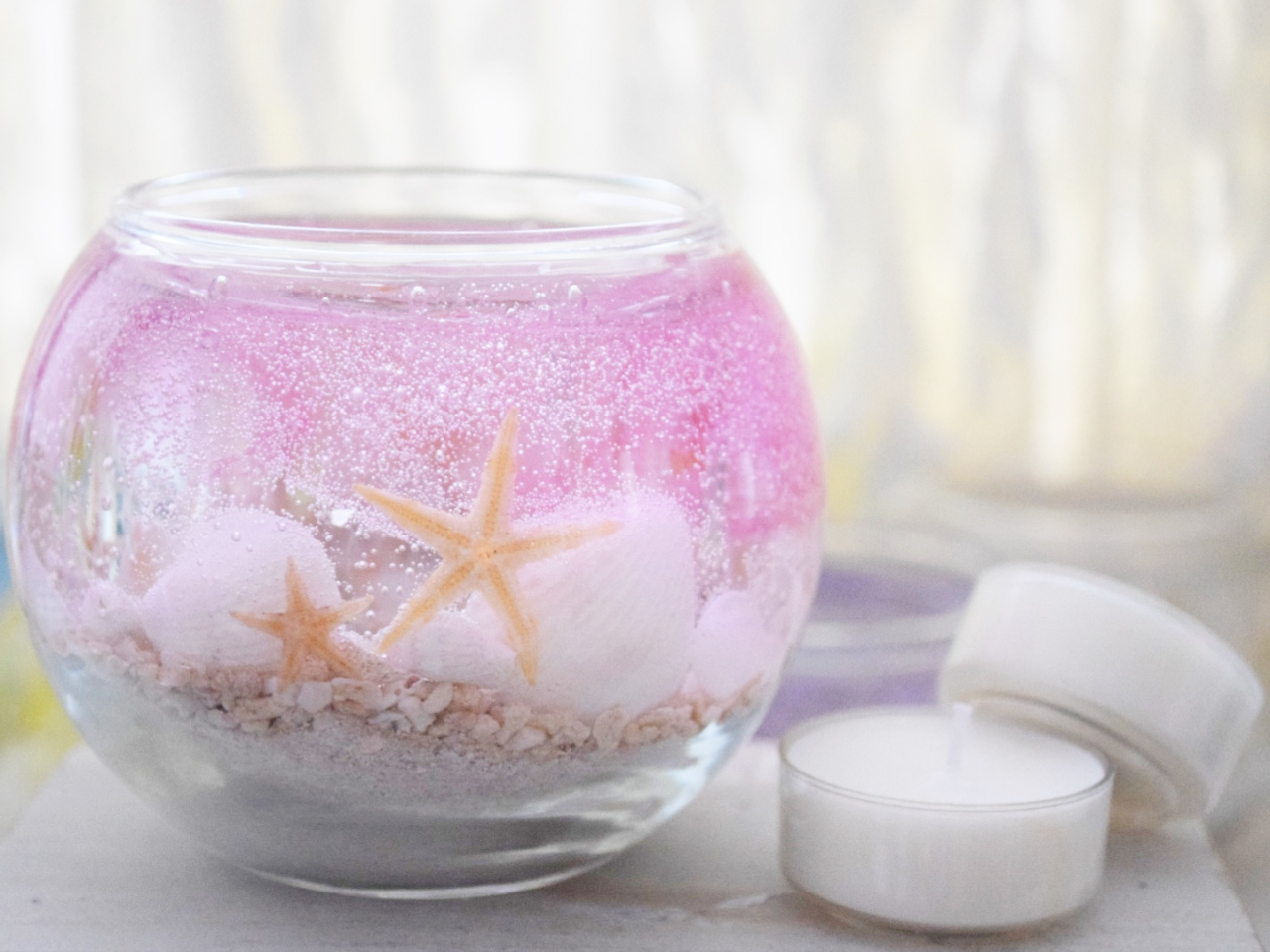 ジェルマリンランタン・〜ピンク〜