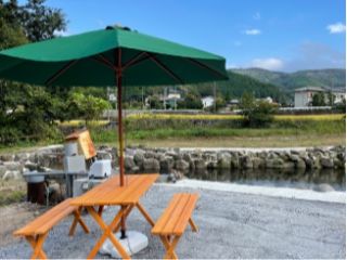 グリルもテーブルもあります!