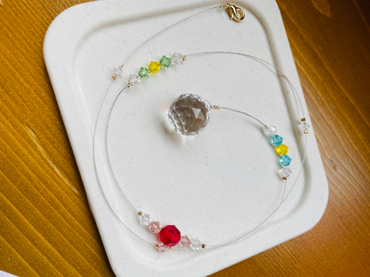 ハンドメイド作品】オリジナル幸運サンキャッチャー 15本セット 【公式