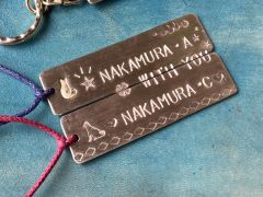 丸、ハート、長方形をご用意しています。三種類すべてが人数分揃っていない場合もあります。形にこだわりがある方は前もってお知らせ下さい。