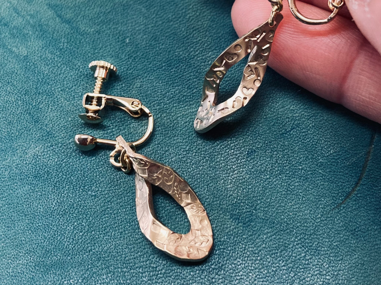 オリジナルイヤリング(ピアス)作り!金属彫刻屋さんで刻印体験を楽しもう!!