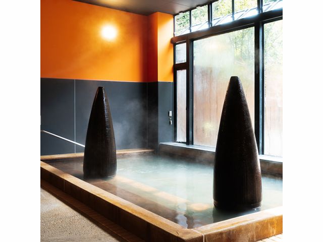 抱き石風呂が名物