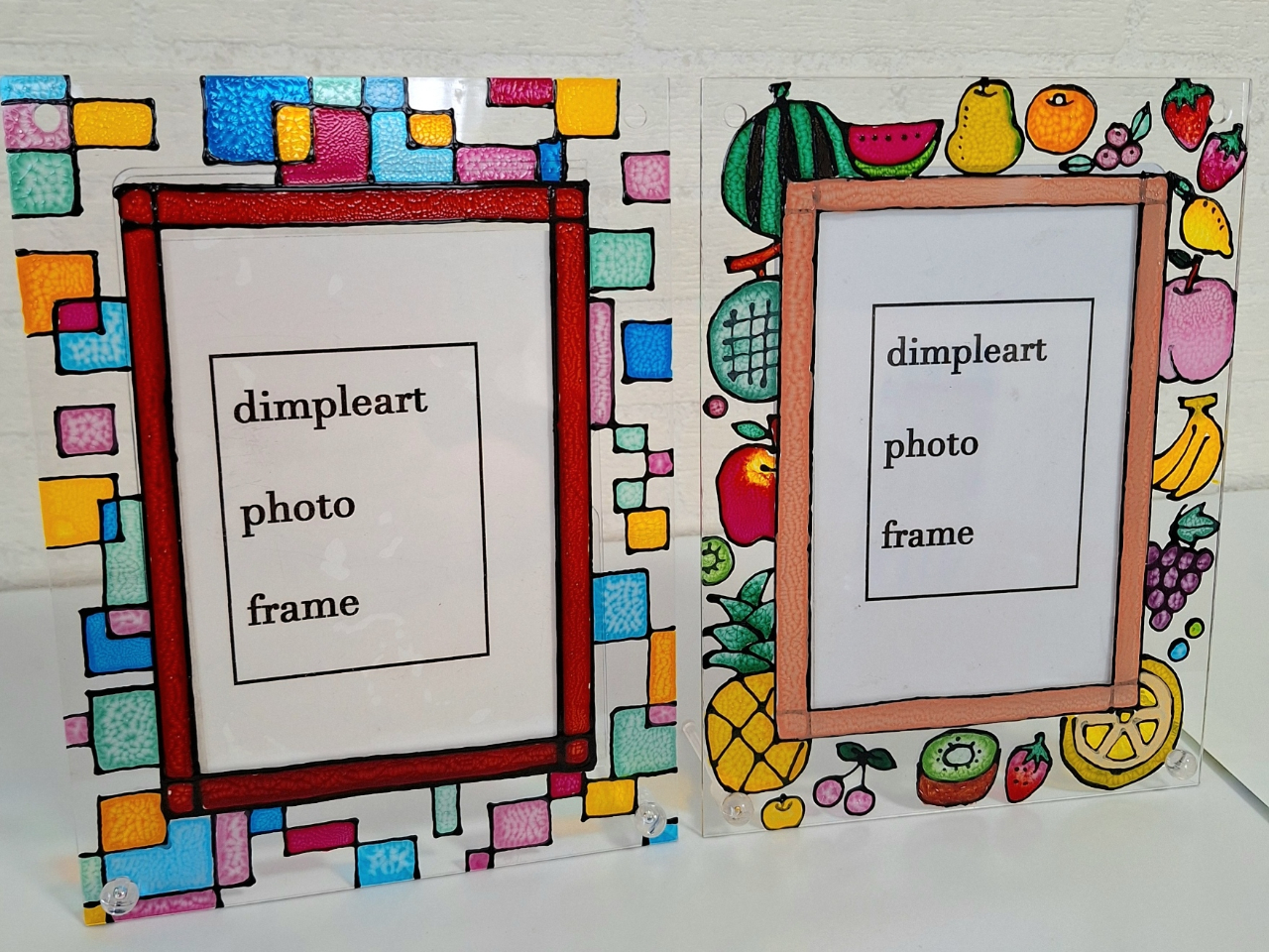 ディンプルアートで写真を飾れるフォトフレームも作れます。