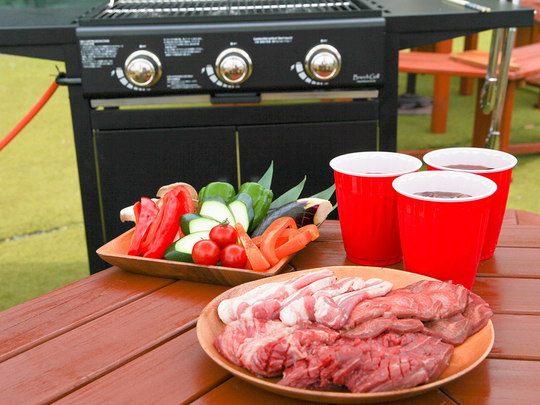 食材セット手ぶらでBBQ】スポーツやイベントと一緒にBBQをお