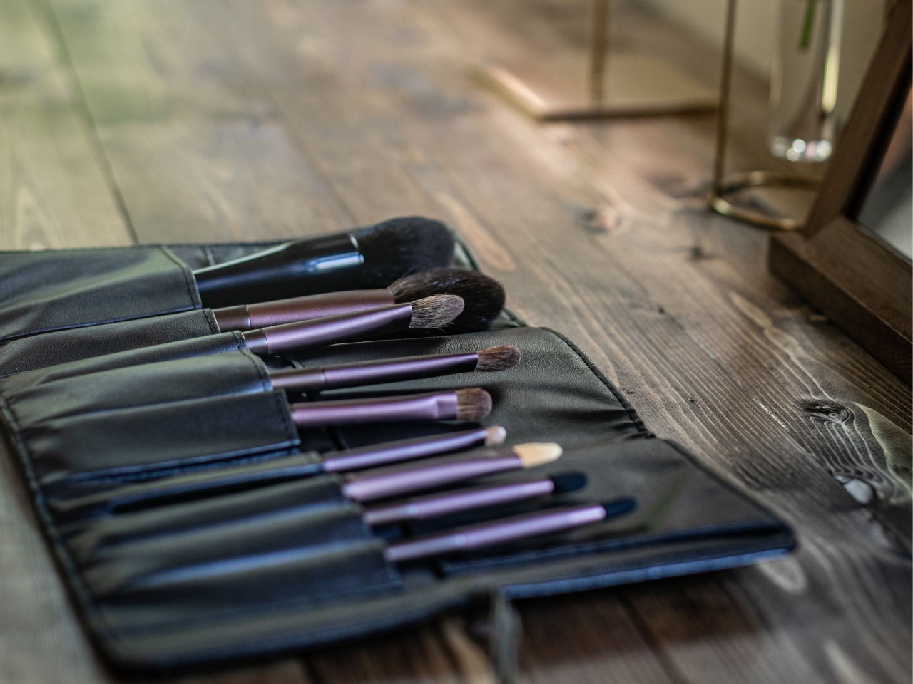 まずはメイクから♪メイクの前と後では似合う服が変わります☆