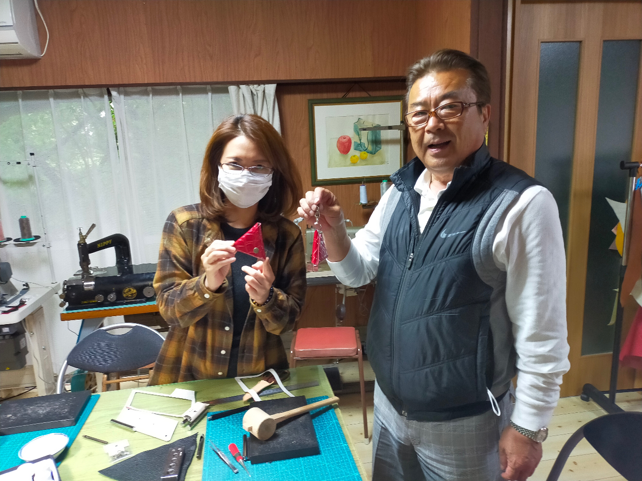 完成に大喜びしていただけました。