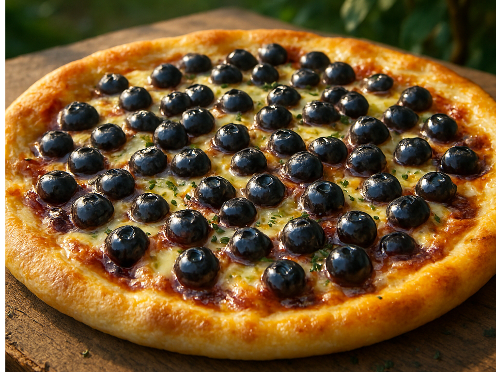 ブルーベリー狩りとブルーベリーピザ作り体験メニュー