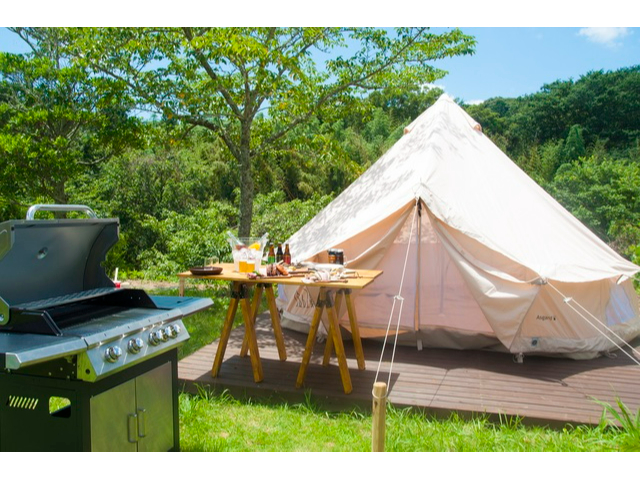 手ぶらで贅沢キャンプ♪