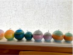 ¥3,500  ◎惑星キャンドル◎ 大サイズは追加料金500円になります。こちらは後日受け取りになります。