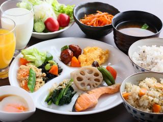 【ホテルウィングインターナショナル須賀川】和洋朝食ビュッフェ※写真はイメージです。メニュー内容は変更する可能性がございます。