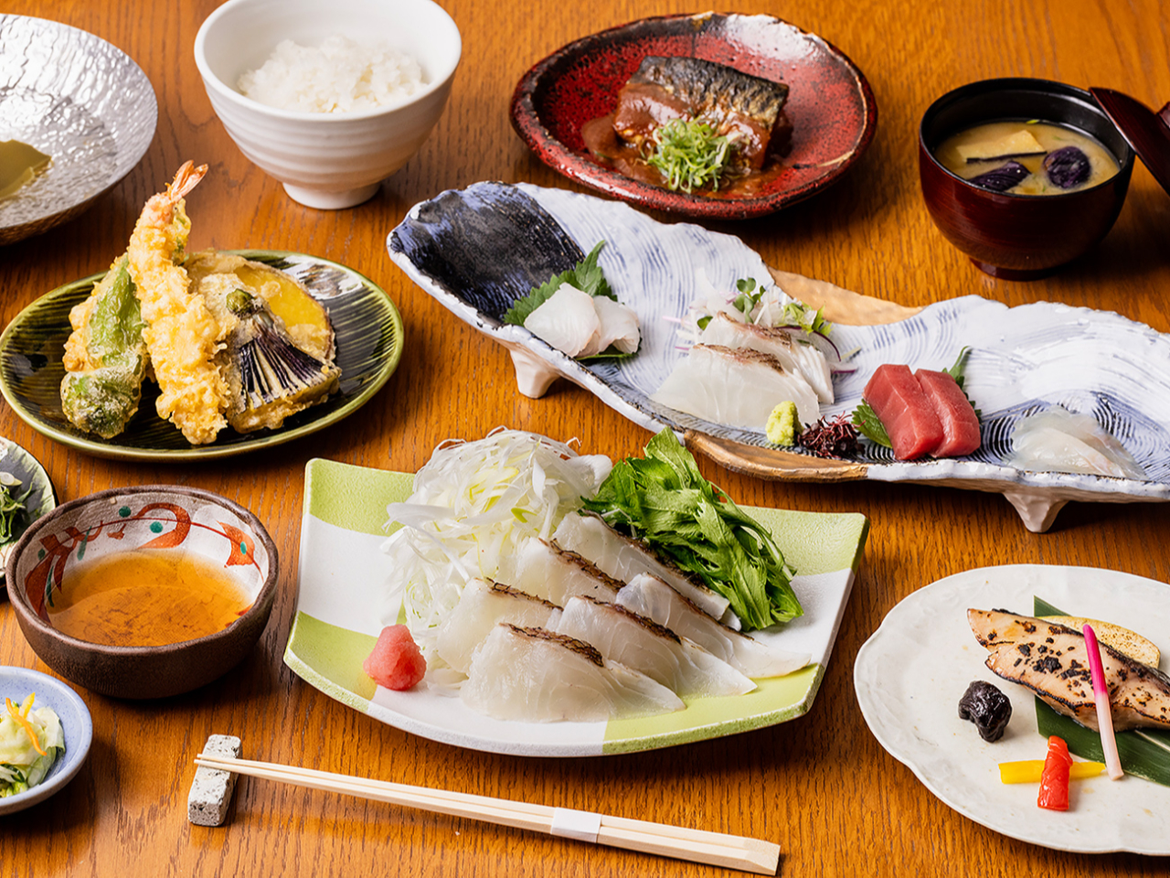 真鯛しゃぶしゃぶ 魚ご膳