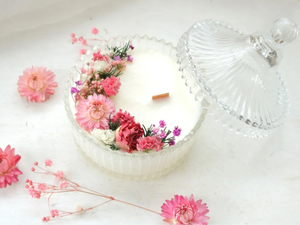 【千葉県柏市】キャンドルに香りとメッセージが入れられる!アロマメッセージキャンド...