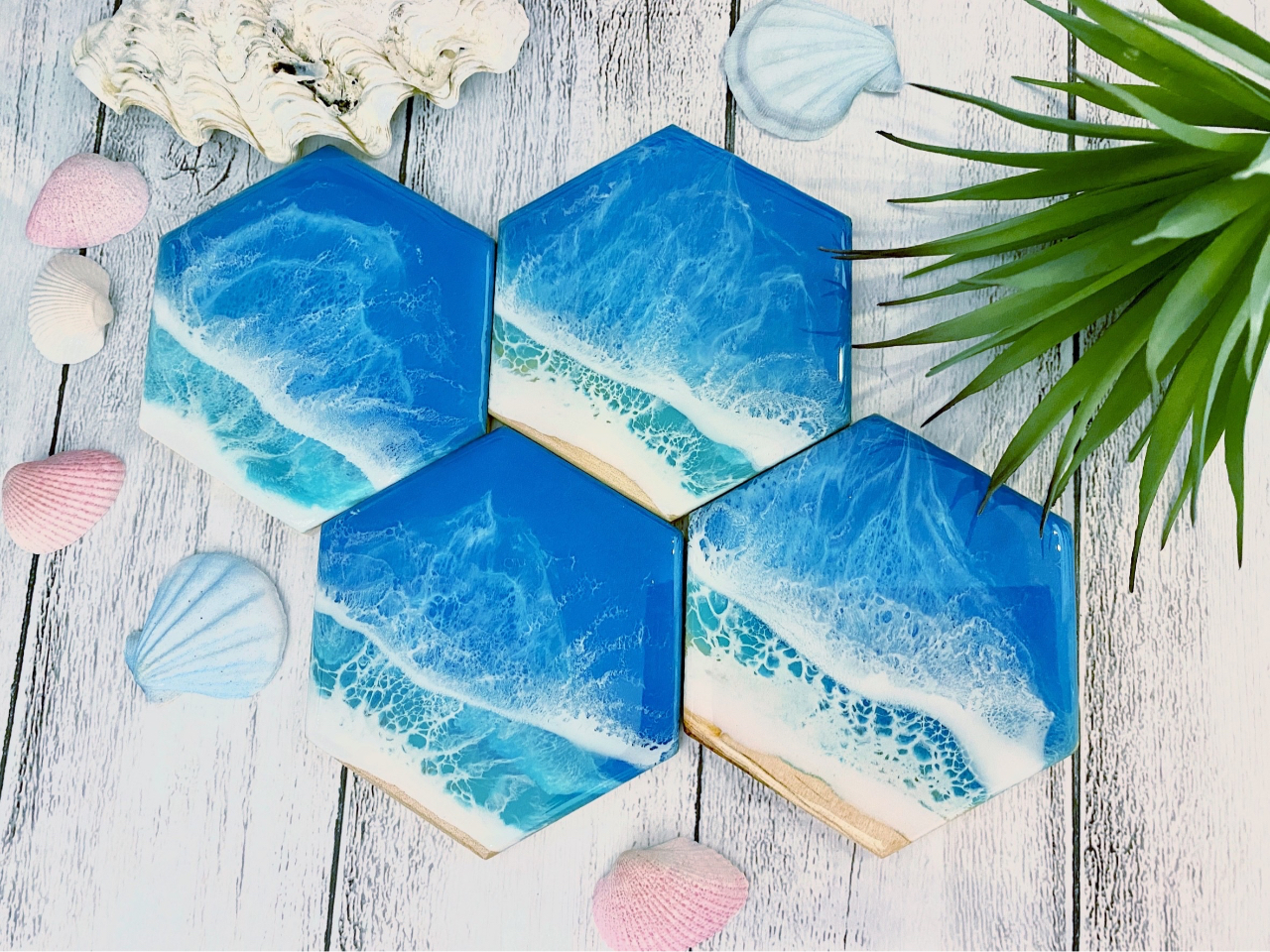 ぷっくり可愛いコースターです☆