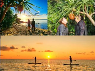 絶景のサンセットスポットで思い出の1枚!