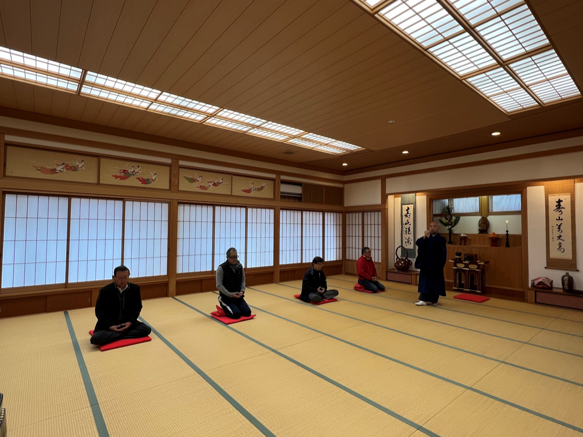 【岐阜県・下呂市】禅『自分と向き合う』座禅体験《所要時間:約30分》