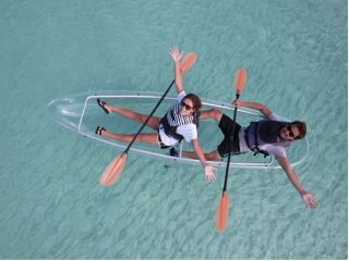 クリアカヤックでの1枚