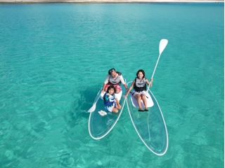 クリアSUPと綺麗な海で楽しみましょう!