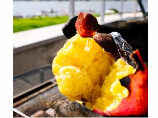 秋の味覚「焼き芋」