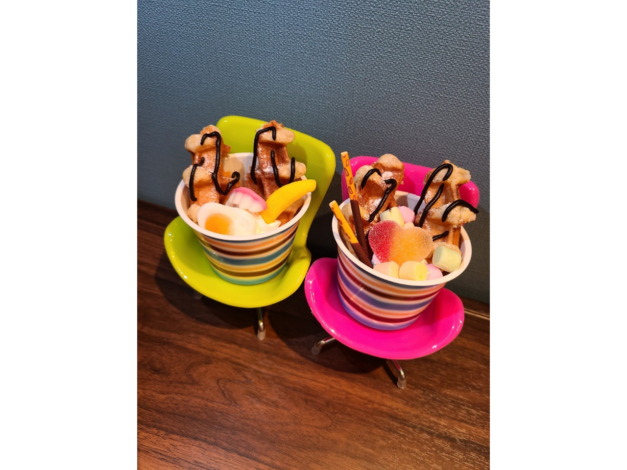 壬生町×お菓子作り】おもちゃのまちのワッフルカップ・かわいく