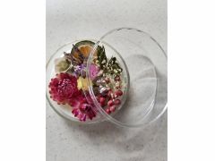 ガラスのシャーレでもお作りいただけます♪(ガラスシャーレ代別途500円必要になります)