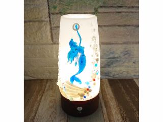 かわいい人魚のランプです