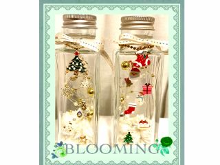 製作事例 左 ホワイトクリスマス 右 メリークリスマス