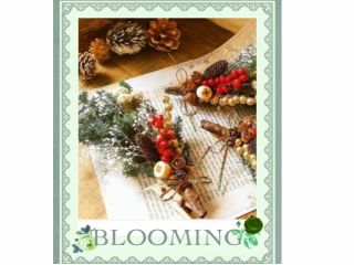 参考画像)クリスマススワッグ