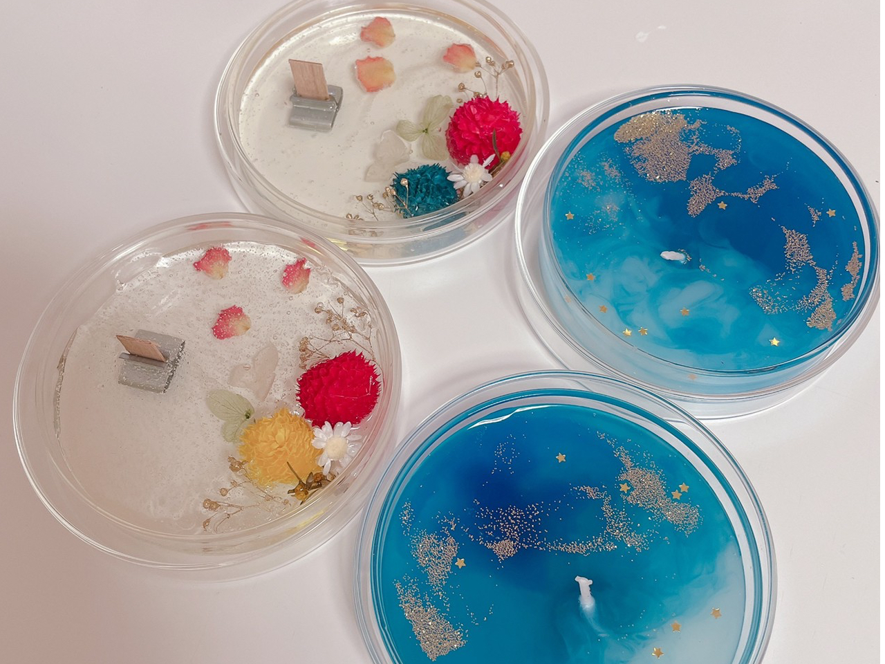 千葉 船橋 可愛いアロマキャンドル作り 世界に1つだけのアロマキャンドル 女性にオススメ Rosalin じゃらん遊び体験