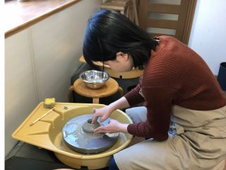 電動ろくろ体験