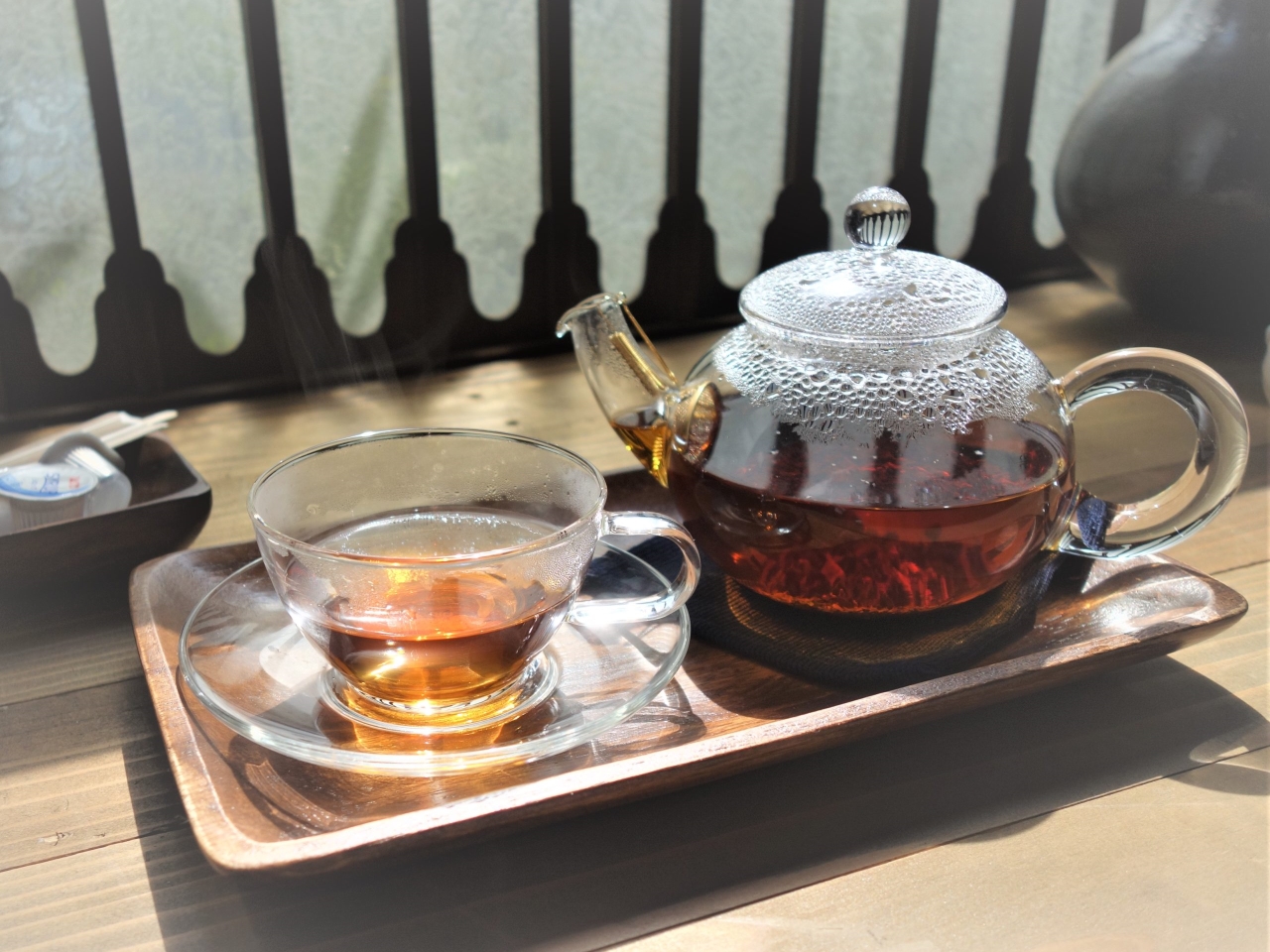 紅茶(ポット)で提供しますのでタップリお楽しみいただけます。