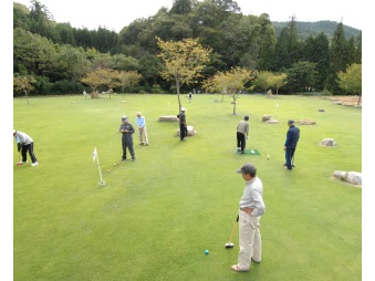 【横川温泉 中野屋旅館】グランドゴルフもお楽しみいただけます♪