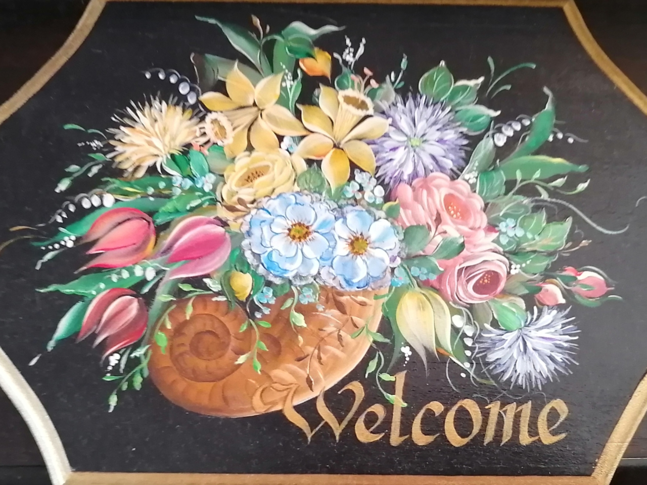 松戸・印西・白井からアクセス良好！】トールペイント体験|プレート