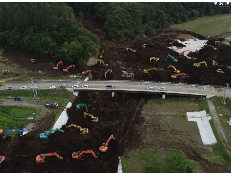 復旧工事の様子