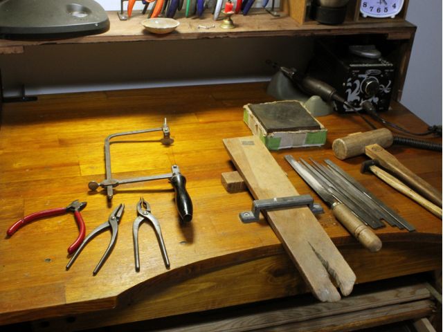 アトリエの様子