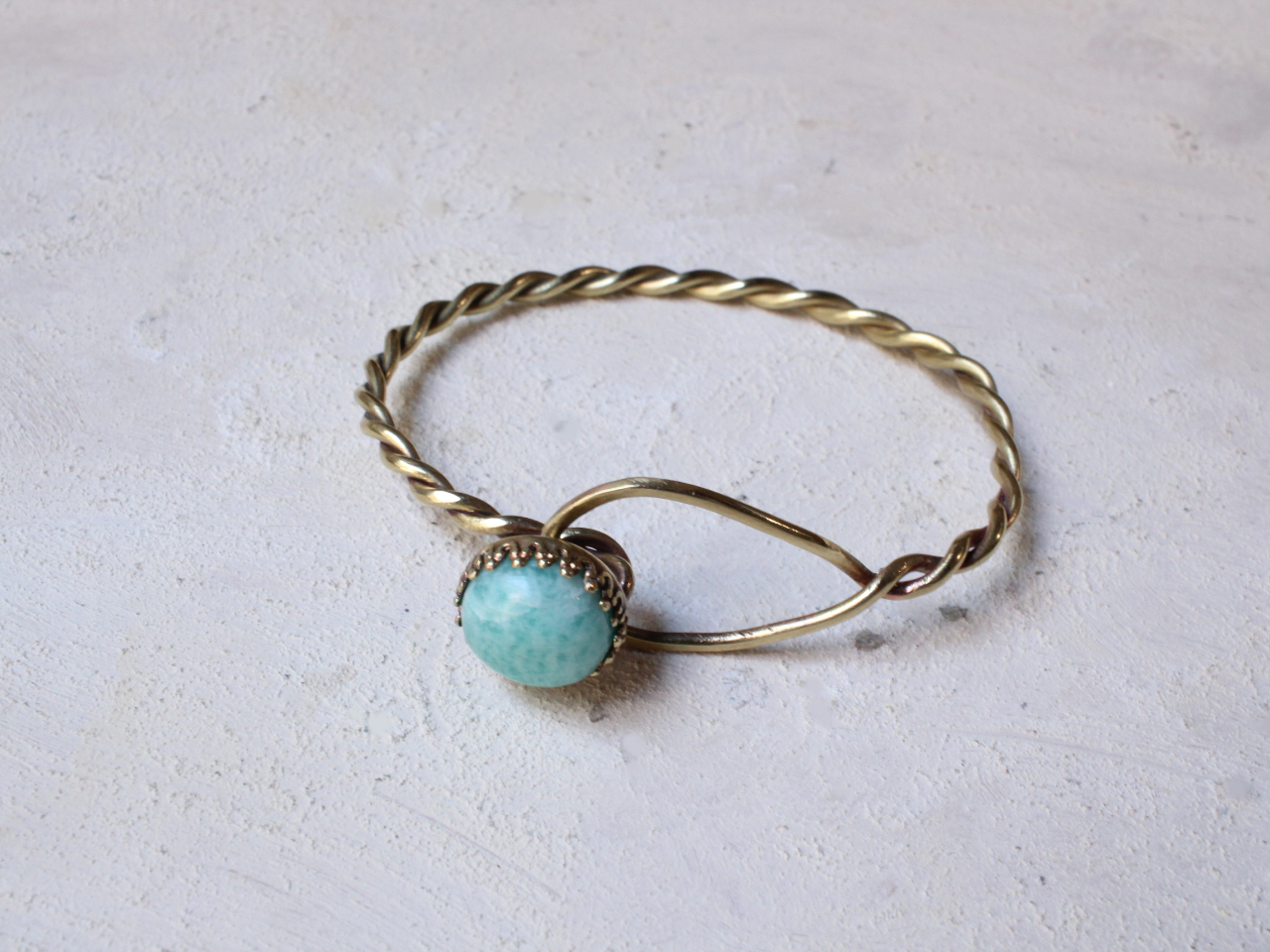 アマゾナイトの石